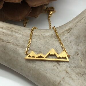 Gold Mountain Necklace